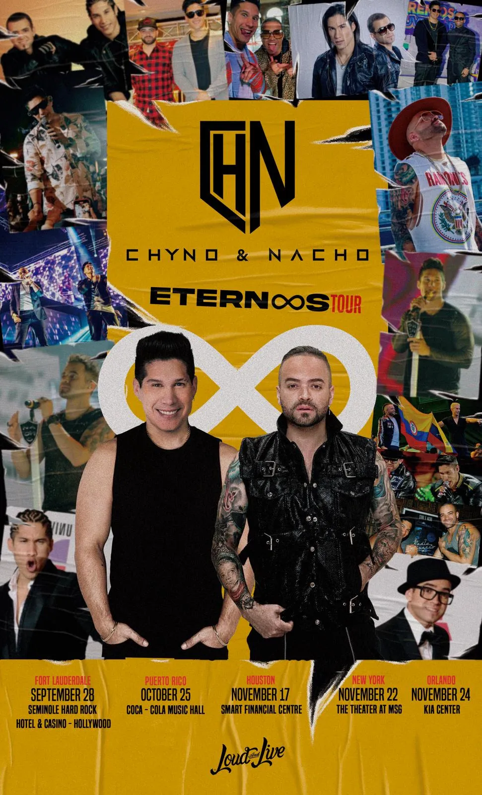 Chyno y Nacho Anuncian Gira. Chyno y Nacho Anuncian Gira.