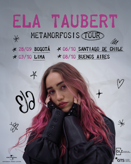 Ela Taubert Arrasa en Colombia: Sold out Confirmado Ela Taubert Arrasa en Colombia: Sold out Confirmado