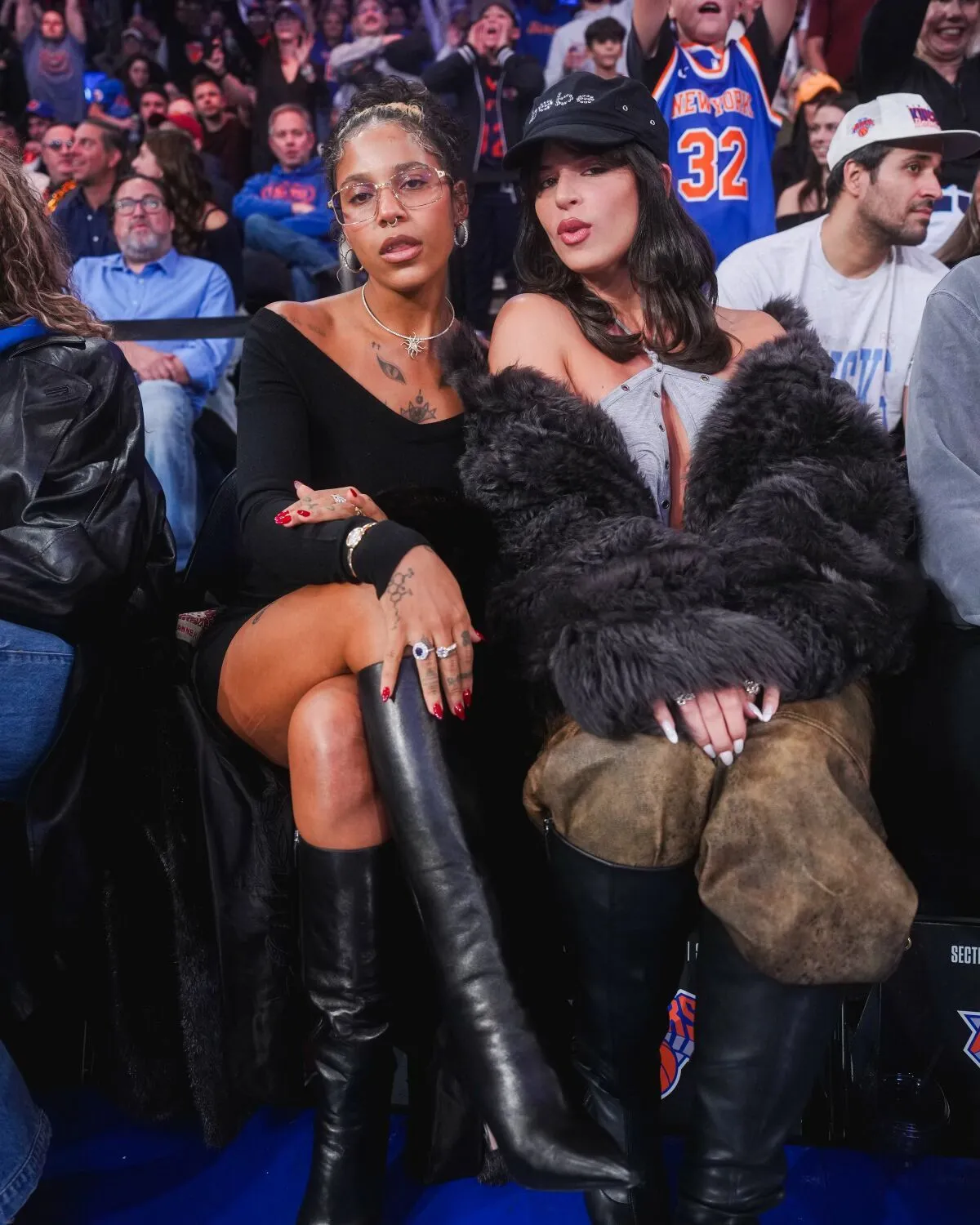 Tokischa y Nathy Peluso juntas en los Knicks