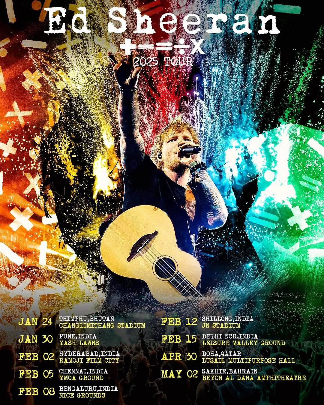 Ed Sheeran en Bután: un Concierto Histórico. Ed Sheeran en Bután: un Concierto Histórico.