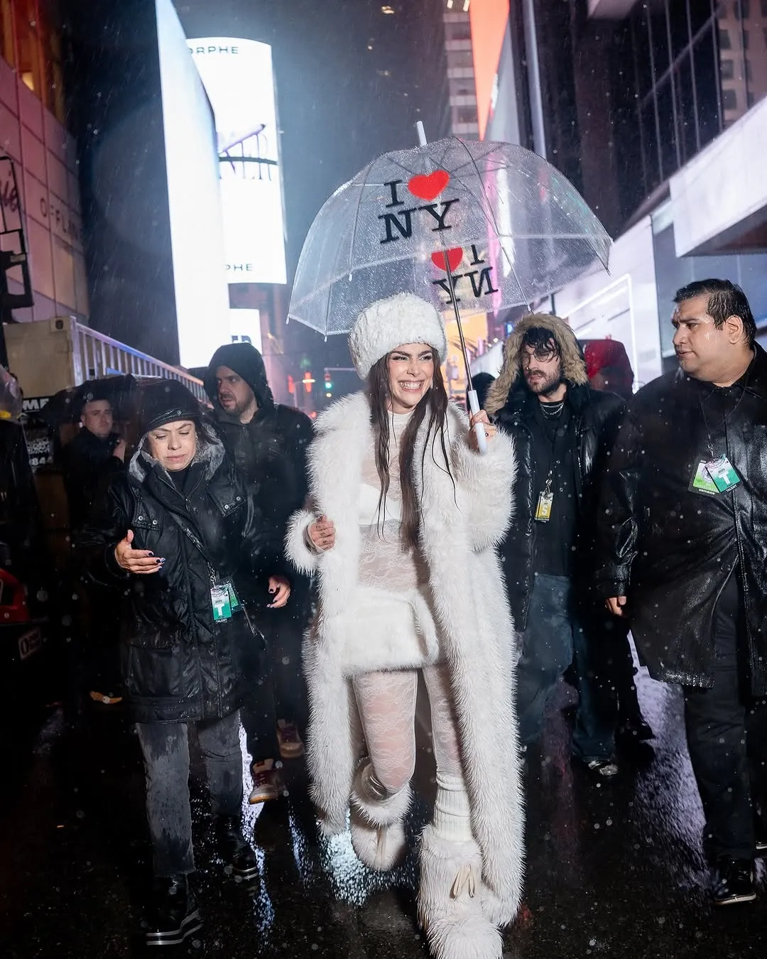 Greeicy Brilla en Times Square Greeicy Brilla en Times Square