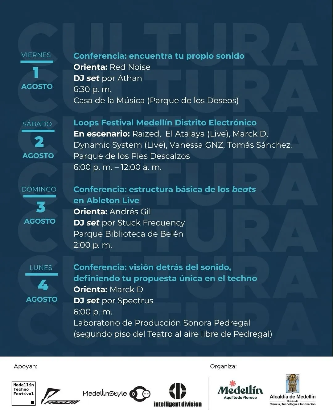 Electrónica Vibra Medellín en la Feria de Flores
