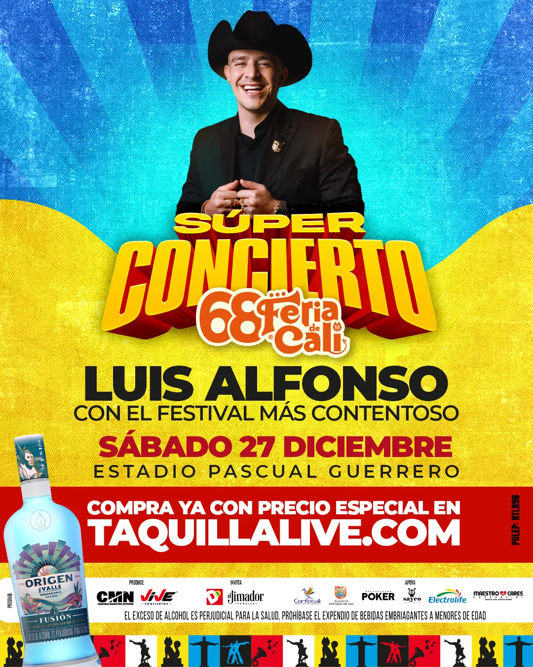 Luis Alfonso Prenderá la Fiesta en el Superconcierto del Pascual Guerrero