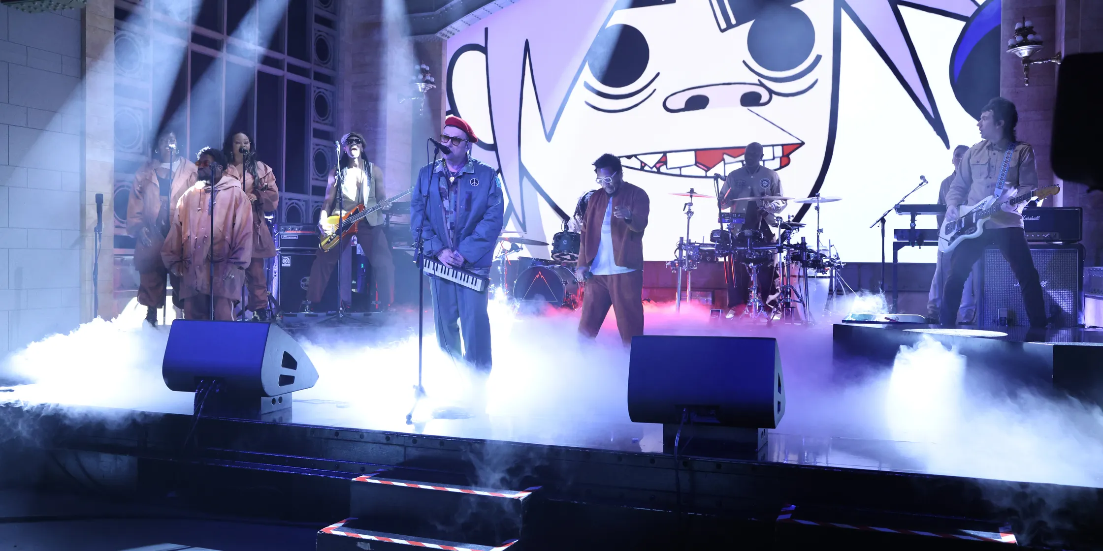 Gorillaz hizo debut Saturday Night Live