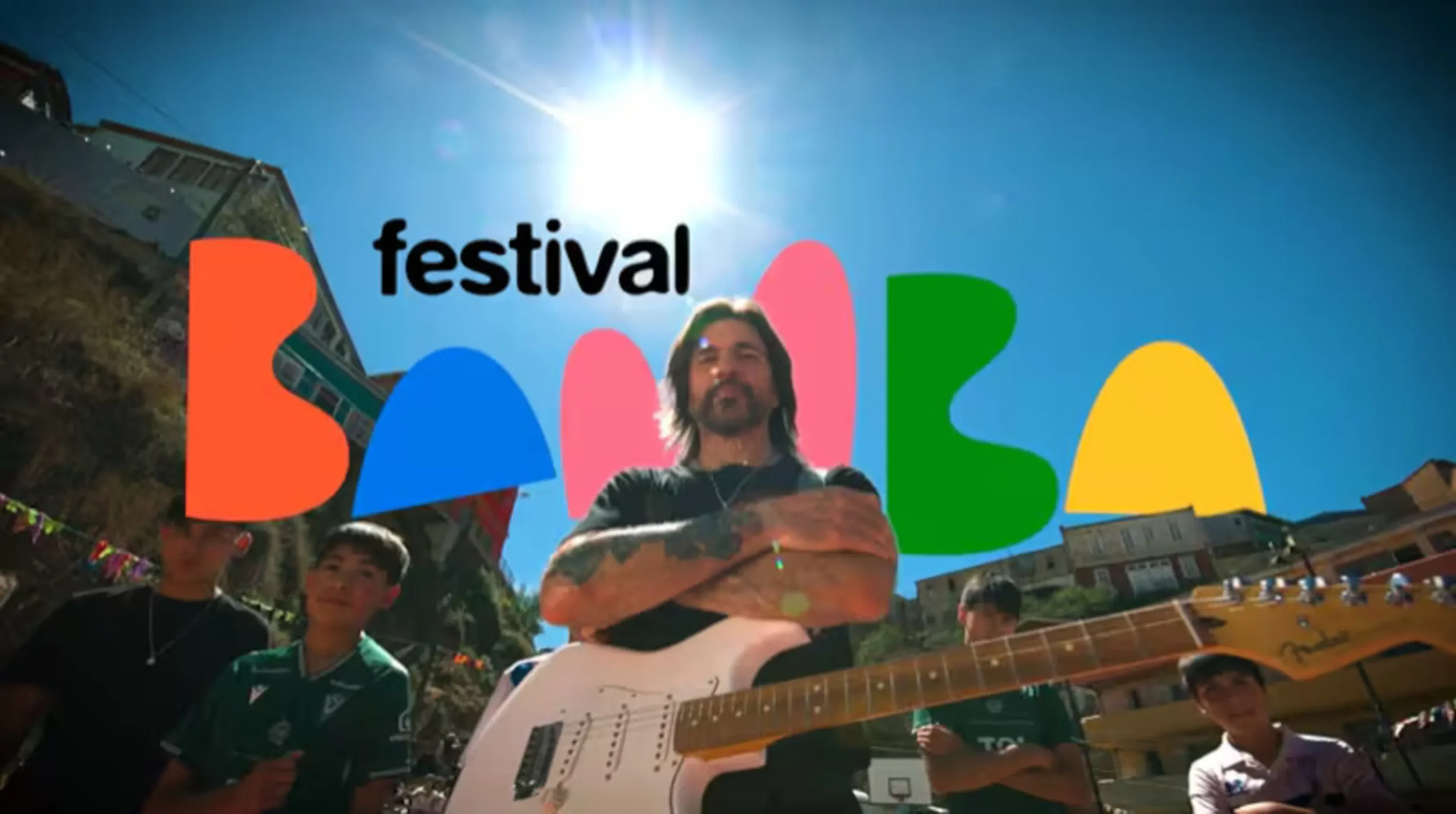 Bamba el Festival En Chile Donde Juanes Hará Vibrar al Público.