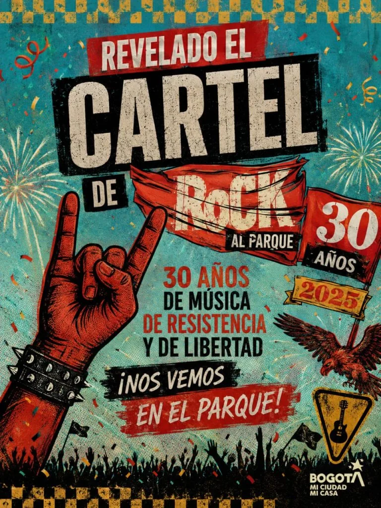 Rock al Parque 2026 Listo a Celebrar Tres Décadas Rock al Parque 2026 Listo a Celebrar Tres Décadas