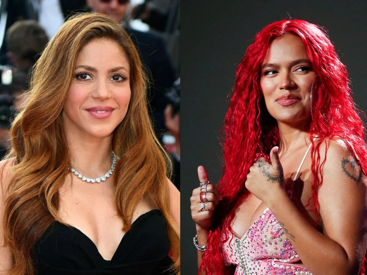 Karol G y Shakira lideran el podio global de Spotify. Karol G y Shakira lideran el podio global de Spotify.